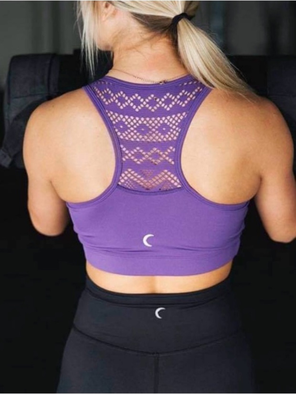 Purple Bomber Bra | Size Medium